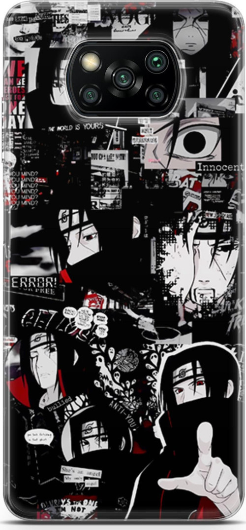 Xiaomi Poco X3 uyumlu Anime 29 HD Koruma Itachi Uchiha