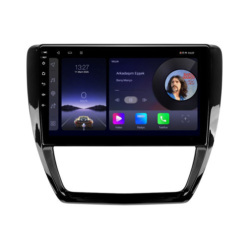 Volkswagen Jetta Android Multimedya (2011-2017) CarPlay Android Auto Navigasyon 10GB RAM 256GB Pro