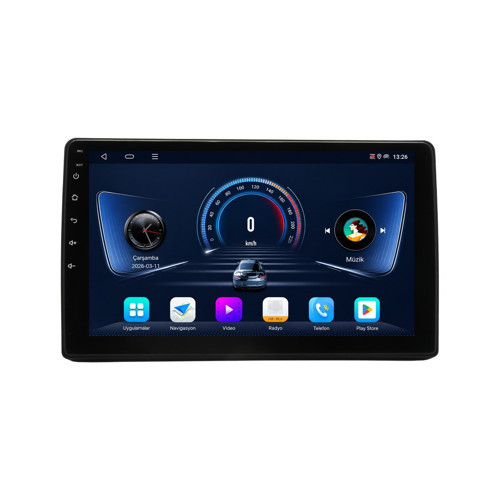 Renault Trafic Multix Android Multimedya (2022-2023) CarPlay Android Auto Navigasyon 8GB RAM 64GB