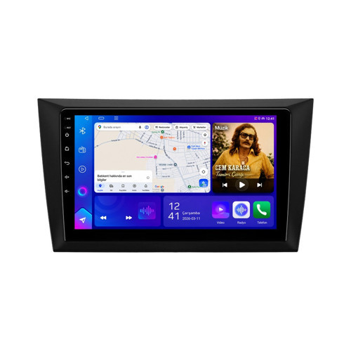 Volkswagen Golf Android Multimedya (2009-2012) CarPlay Android Auto Navigasyon 8GB RAM 128GB Pro