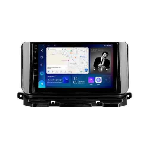 Skoda Octavia Android Multimedya (2020-2023) CarPlay Android Auto Navigasyon Kameralı 8GB RAM 64GB