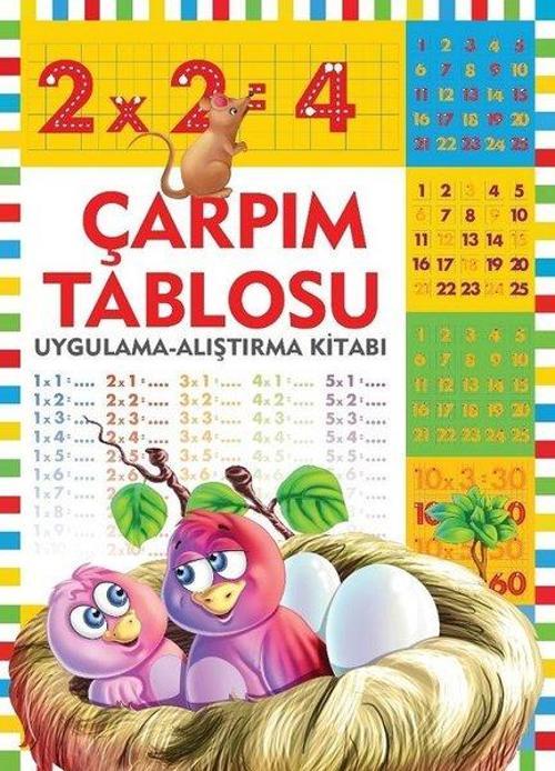 Çarpım Tablosu-Uygulama Alıştırma Kitabı