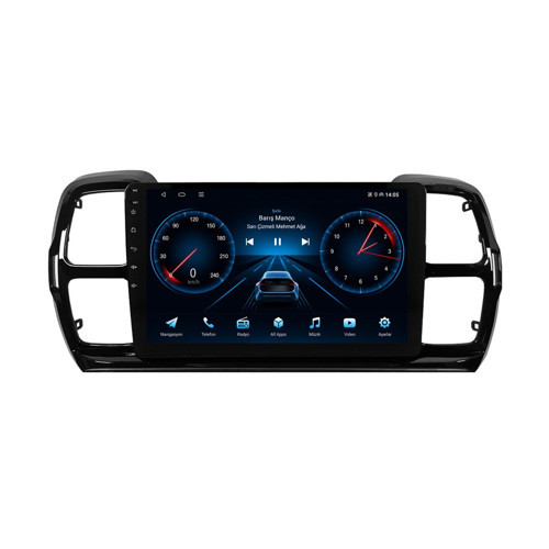 Citroen C5 Aircross Android Multimedya (2019-2022) CarPlay Android Auto Navigasyon 6GB RAM 64GB
