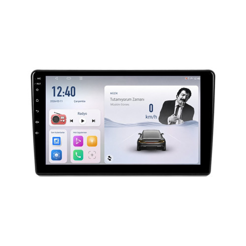 Peugeot 308 Android Multimedya (2014-2021) CarPlay Android Auto Navigasyon Kameralı 6GB RAM 64GB