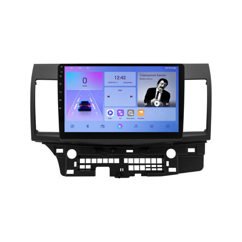 Mitsubishi Lancer Android Multimedya (2008-2017) CarPlay Android Auto Navigasyon 8GB RAM 128GB