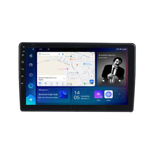 Dodge Nitro Android Multimedya (2007-2010) CarPlay Android Auto Navigasyon 8GB RAM 128GB Pro