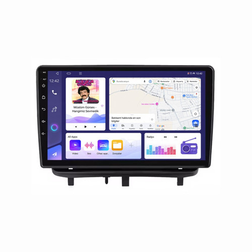Opel Corsa Android Multimedya (2007-2014) CarPlay Android Auto Navigasyon Kameralı 8GB RAM 128GB