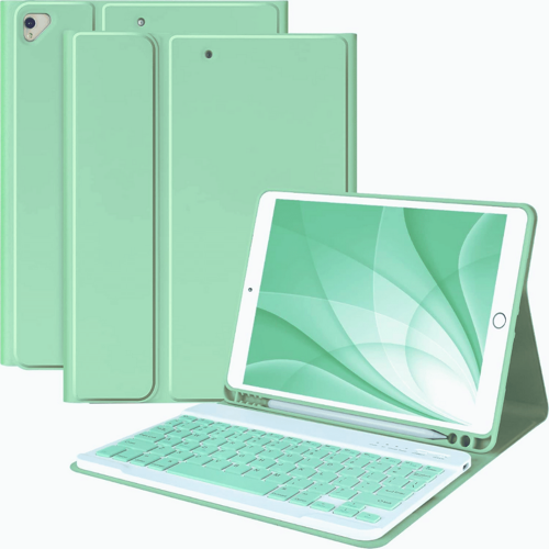 Qpen iPad Air 3 10.5 inç Uyumlu Klavyeli Tablet Kılıfı 