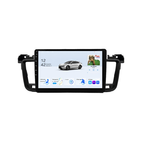 Peugeot 508 Android Multimedya (2011-2018) CarPlay Android Auto Navigasyon Kameralı 8GB RAM 128GB
