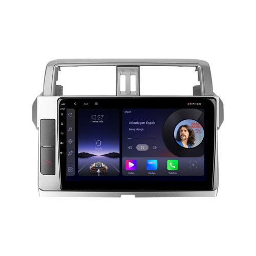 Toyota Land Cruiser Prado Android Multimedya (2014-2018) CarPlay Android Auto 8GB RAM 128GB Pro