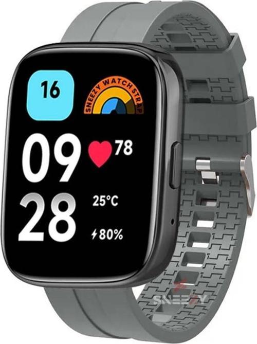 Xiaomi Redmi Watch 3 Active İle Uyumlu Novagt Supreme Silikon Kordon