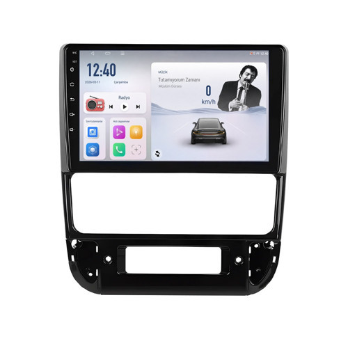 Peugeot 406 Android Multimedya (1996-2004) CarPlay Android Auto Navigasyon Kameralı 8GB RAM 64GB