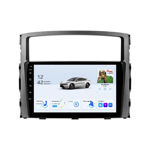 Mitsubishi Pajero Android Multimedya (2008-2016) CarPlay Android Auto Navigasyon 4GB RAM 64GB
