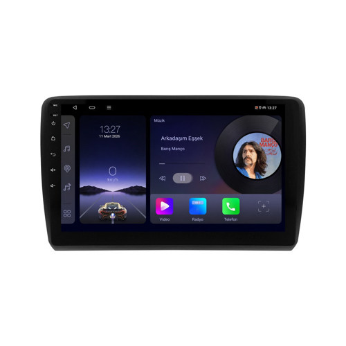 Seat Ibiza Android Multimedya (2015-2017) CarPlay Android Auto Navigasyon Kameralı 8GB RAM 128GB