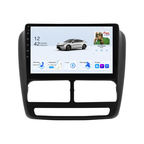 Fiat Doblo Panorama D3 Android Multimedya (2009-2014) CarPlay Android Auto Navigasyon 6GB RAM 64GB