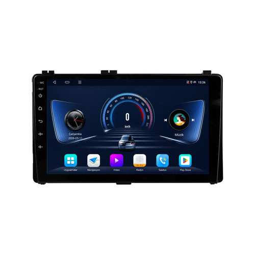 Toyota Corolla Android Multimedya (2016-2018) CarPlay Android Auto Navigasyon 10GB RAM 256GB Pro