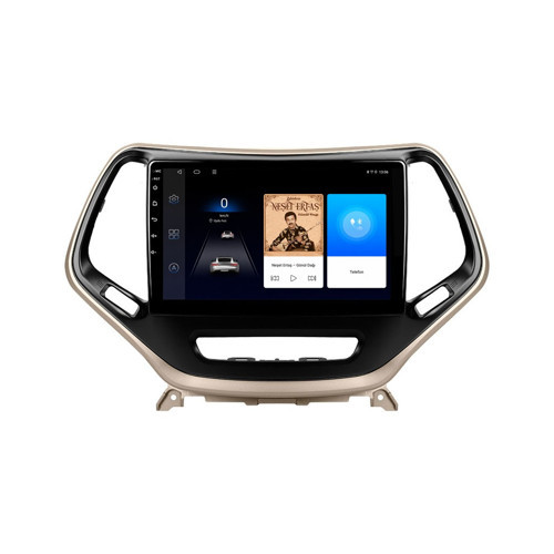 Jeep Cherokee Android Multimedya (2014-2015) CarPlay Android Auto Navigasyon 10GB RAM 256GB Pro
