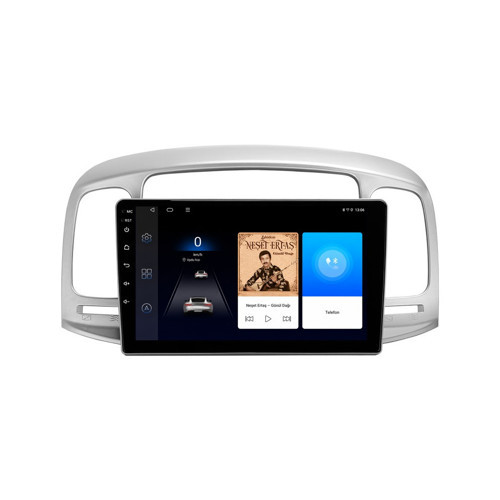 Hyundai Accent Era Android Multimedya (2006-2012) CarPlay Android Auto Navigasyon 8GB RAM 128GB