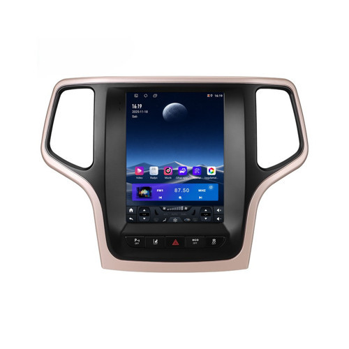 Jeep Cherokee Android Multimedya (2014-2015) CarPlay Android Auto Navigasyon Kameralı 4GB RAM 64GB