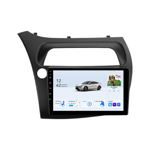 Honda Civic Android Multimedya (2006-2012) CarPlay Android Auto Navigasyon Kameralı 8GB RAM 64GB
