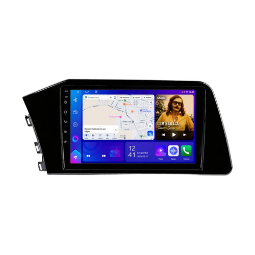 Hyundai Elantra Android Multimedya (2021-2022) CarPlay Android Auto Navigasyon Kameralı 8GB RAM 64GB