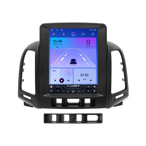 Hyundai Santa Fe Android Multimedya (2006-2011) CarPlay Android Auto Navigasyon 8GB RAM 128GB