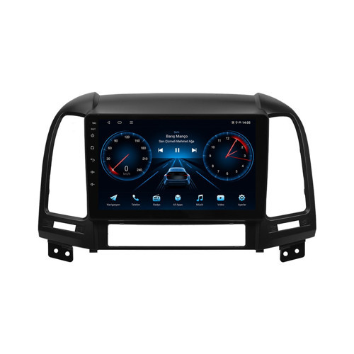 Hyundai Santa Fe Android Multimedya (2006-2011) CarPlay Android Auto Navigasyon 8GB RAM 128GB Pro