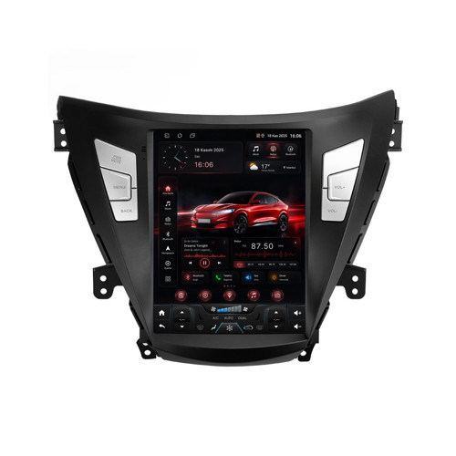Hyundai Elantra Android Multimedya (2011-2013) CarPlay Android Auto Navigasyon Kameralı 8GB RAM 64GB