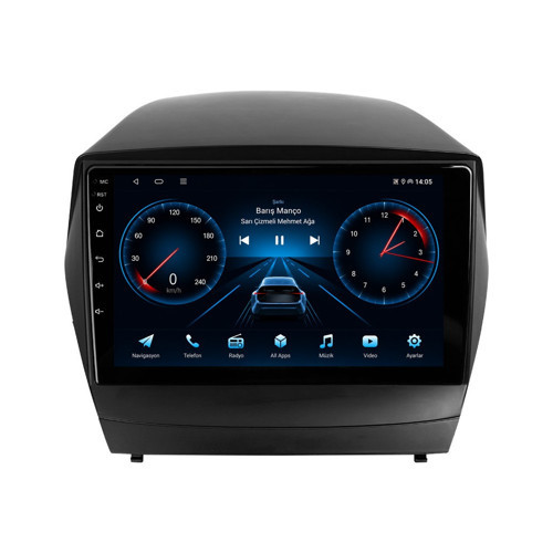 Hyundai ix35 Android Multimedya (2010-2015) CarPlay Android Auto Navigasyon Kameralı 4GB RAM 64GB
