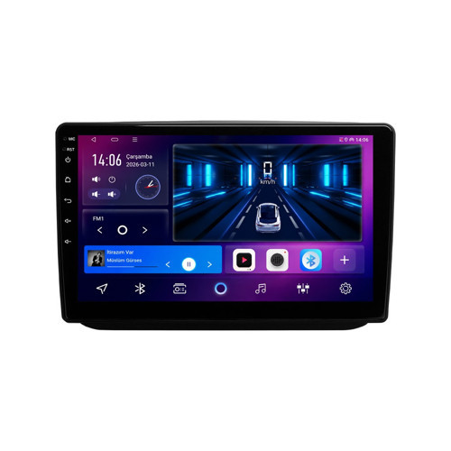 Skoda Fabia Android Multimedya (2008-2014) CarPlay Android Auto Navigasyon 10GB RAM 256GB Pro