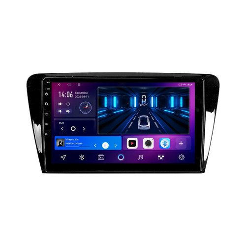 Skoda Octavia Android Multimedya (2013-2019) CarPlay Android Auto Navigasyon Kameralı 8GB RAM 64GB