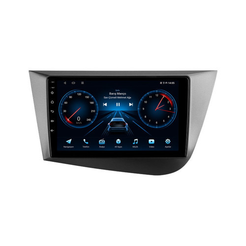 Seat Leon Android Multimedya (2006-2012) CarPlay Android Auto Navigasyon Kameralı 4GB RAM 64GB