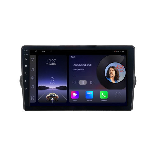 Fiat Egea Cross Android Multimedya (2020-2024) CarPlay Android Auto Navigasyon 8GB RAM 128GB