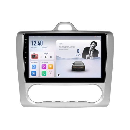 Ford Focus Android Multimedya (2006-2011) CarPlay Android Auto Navigasyon Kameralı 4GB RAM 64GB