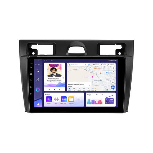 Ford Fiesta Android Multimedya (2006-2009) CarPlay Android Auto Navigasyon Kameralı 8GB RAM 64GB