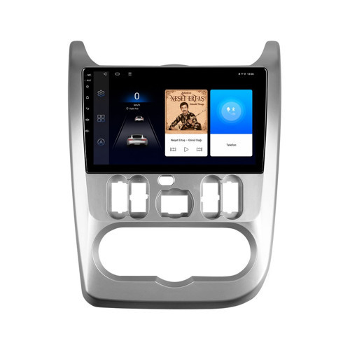 Dacia Logan Android Multimedya (2009-2013) CarPlay Android Auto Navigasyon Kameralı 4GB RAM 64GB