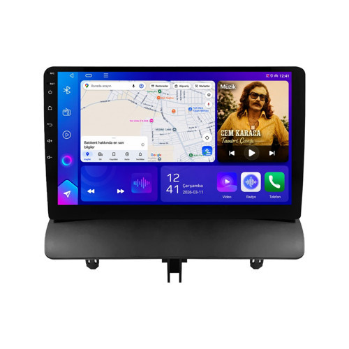 Ford Tourneo Courier Android Multimedya (2014-2023) CarPlay Android Auto Navigasyon 8GB RAM 128GB