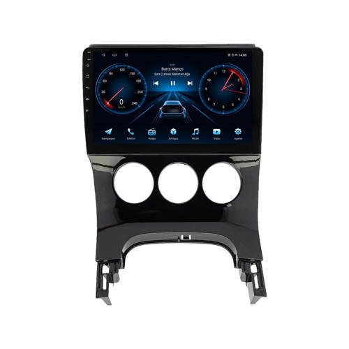 Peugeot 5008 Android Multimedya (2010-2016) CarPlay Android Auto Navigasyon 10GB RAM 256GB Pro