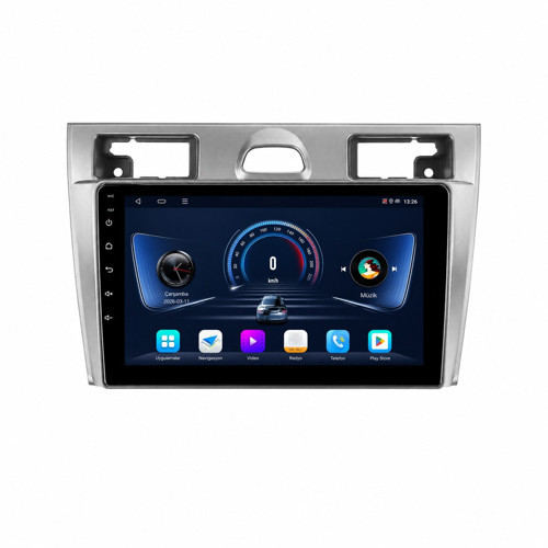 Ford Fiesta Android Multimedya (2006-2009) CarPlay Android Auto Navigasyon 10GB RAM 256GB Pro