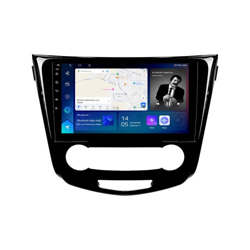 Nissan Qashqai Android Multimedya (2014-2020) CarPlay Android Auto Navigasyon 8GB RAM 128GB Pro