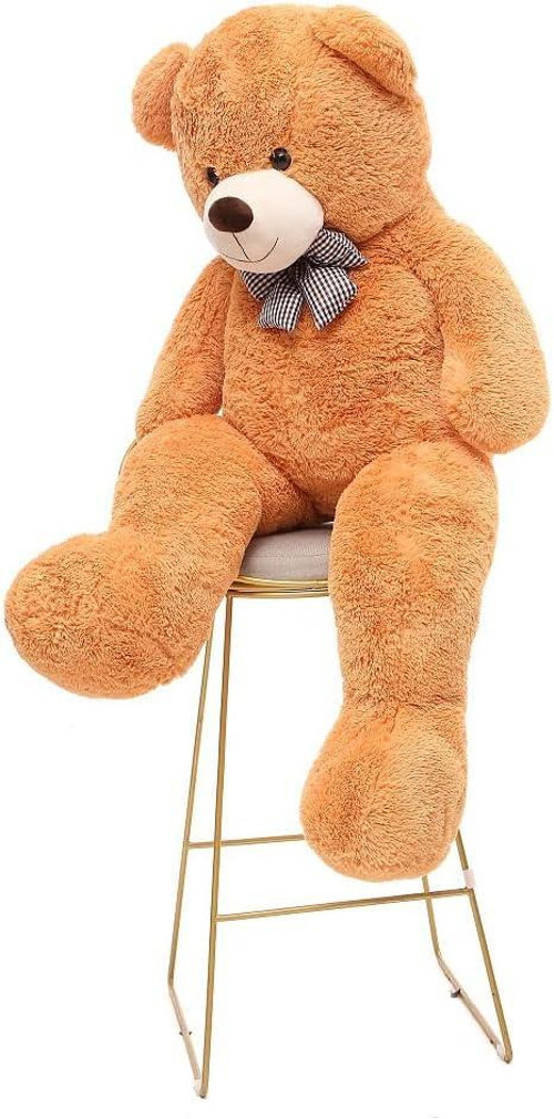 80 cm Papyonlu Peluş Ayıcık - % 100 YERLİ ÜRÜN
