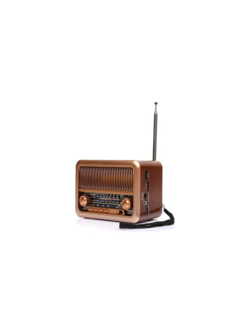 3315 Mini Taşınabilir Nostaljik Radyo Bluetooth Hoparlör Mp3 Çalar