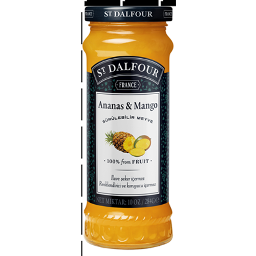 St.Dalfour Reçel 284 G Ananas&Mango (3'li Paket)