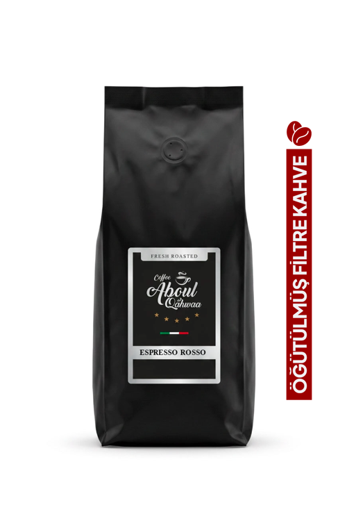 Espresso Rosso (Öğütülmüş Filtre Kahve) 1 kg.