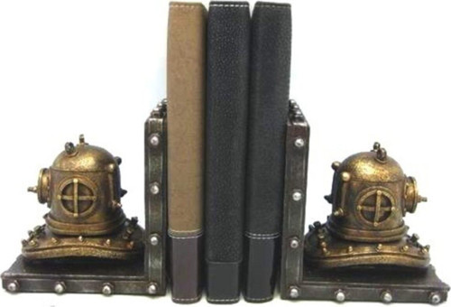 Dalgıç Başlığı Kitap Desteği Çift Kitap Tutucu 15Cm