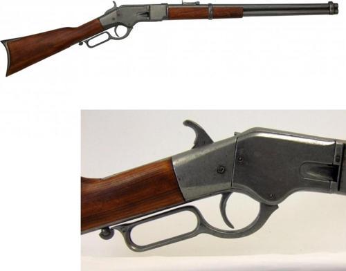 1866 Winchester Rifle 1/1 Ölçek Reprodüksiyon Koleksiyon Obje 100 cm