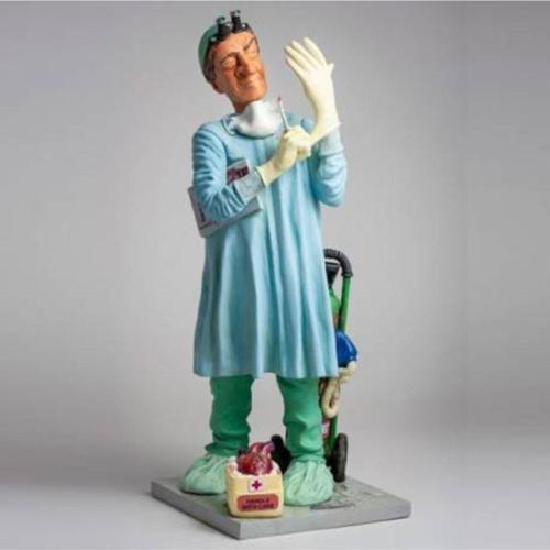 Ameliyata Giren Cerrah Doktor Figürü 44 cm