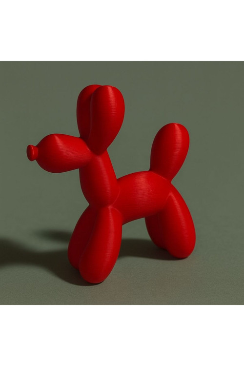 Büyük Boy 25cm Balon Köpek Biblo Obje Dekoratif Heykel, Modern Ev & Ofis Aksesuarı Hediyelik