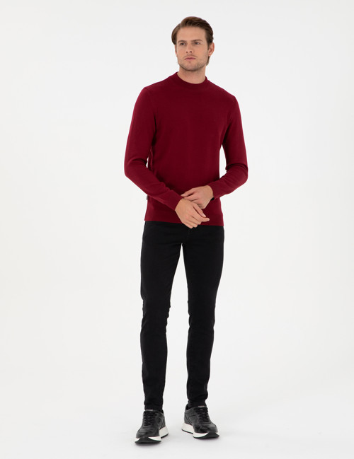 Siyah Slim Fit Jean Pantolon 50299876-VR046