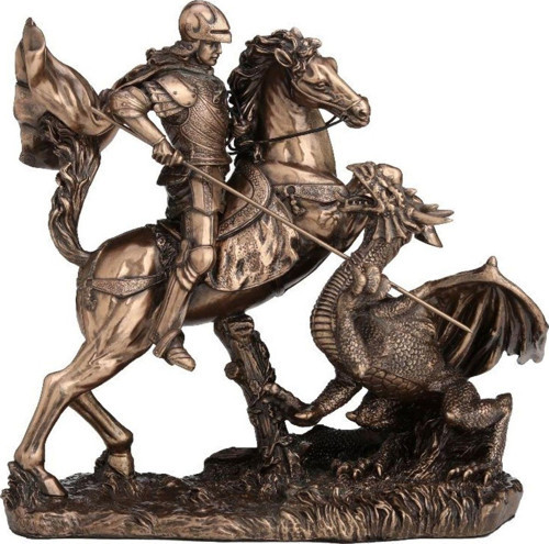 Ejderha Avcısı Atlı Figür 22 cm